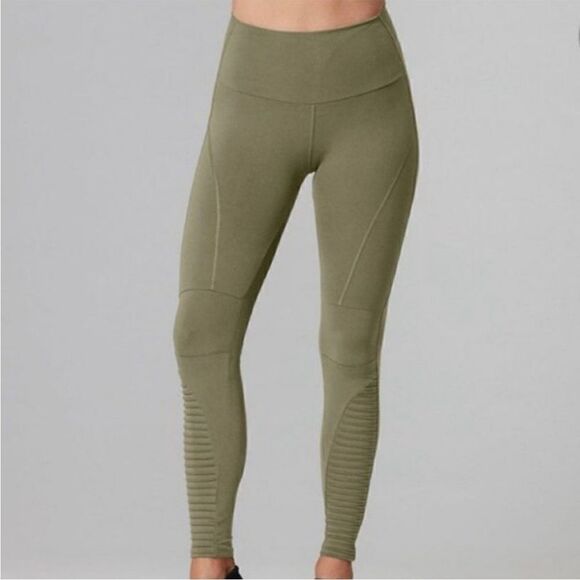TAVI NOIR Moto Tight Legging Green - Picture 1 of 10